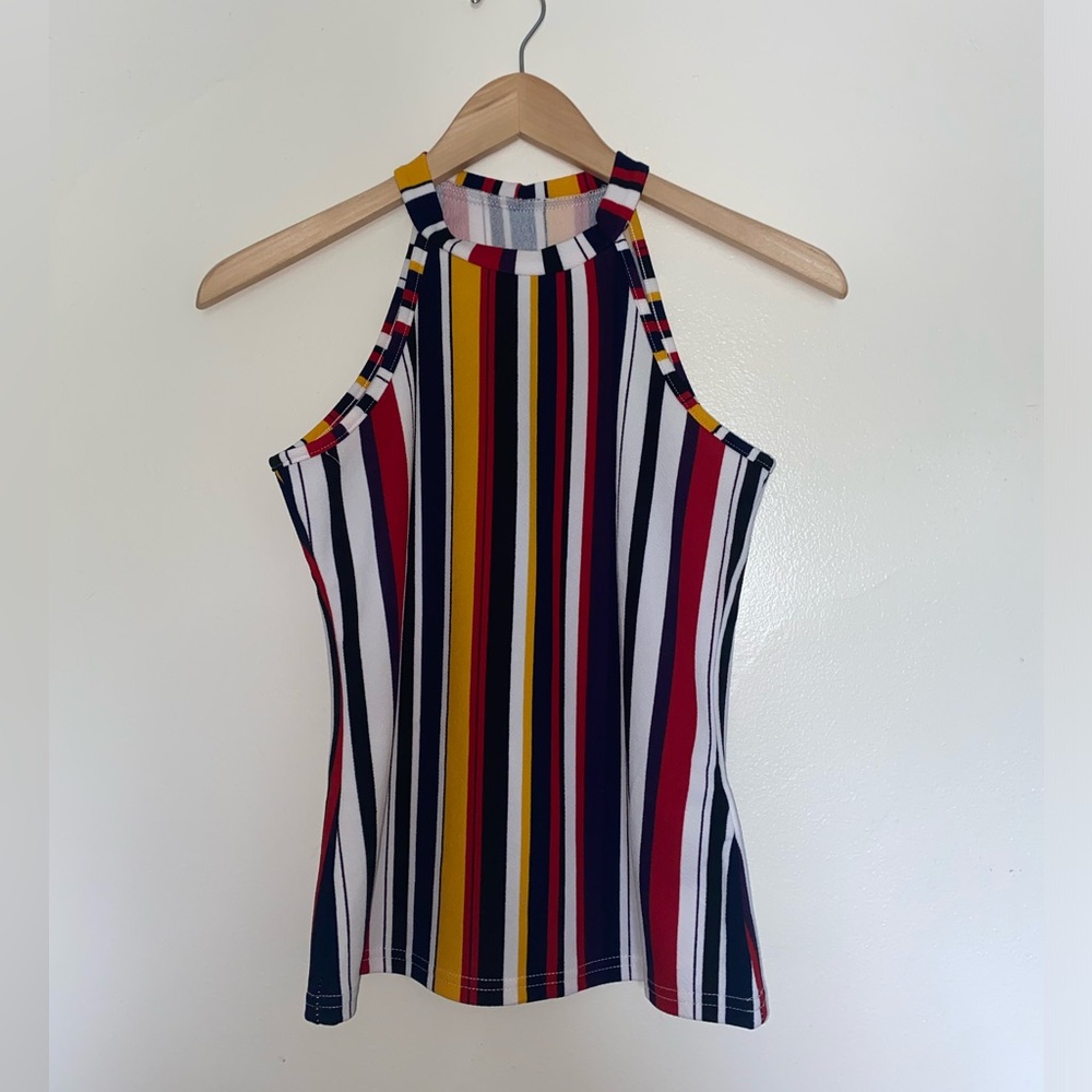 Striped Halter-Top